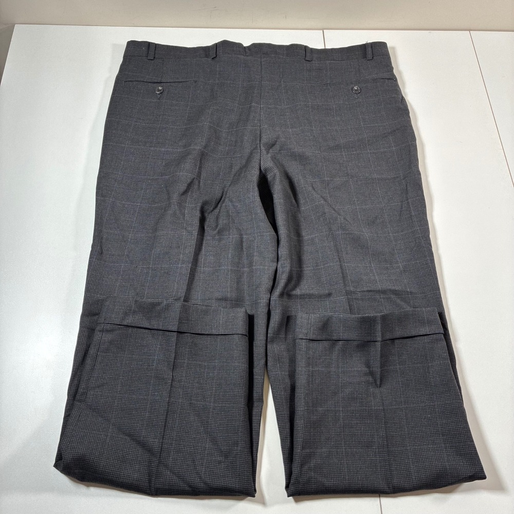 Ralph‎ Ralph Lauren Wool Cashmere Dress Pants 40x30 Grey Glen Plaid Houndstooth - Picture 7 of 11